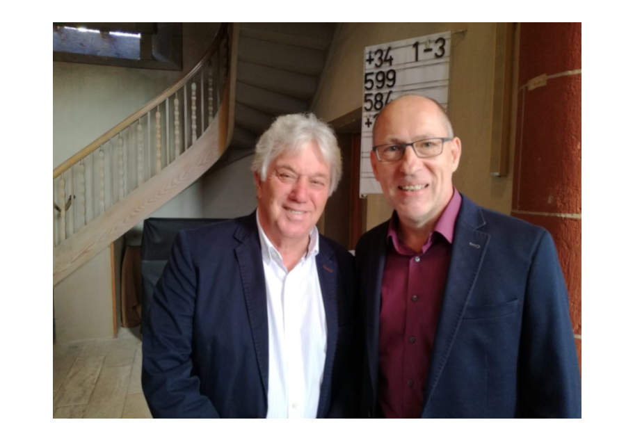 Bernd Stallmann mit Rolf Zuckowski